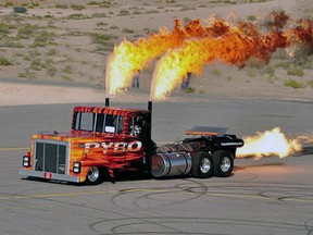 Pyro Jet Truck