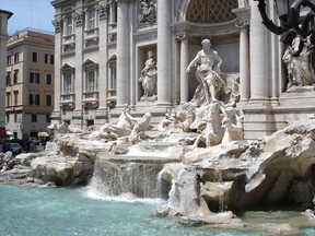 The water is flowing again at the newly restored Trevi Fountain in Rome. MICHAEL POTTER PHOTO