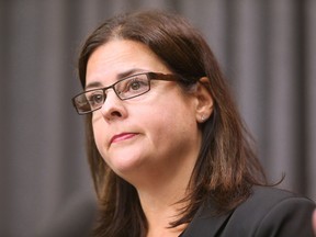 Heather Stefanson, the Tory candidate in Tuxedo and the party's deputy leader, accused NDP leader Greg Selinger of ignoring a whistleblower's call for help on Monday. (FILE PHOTO)