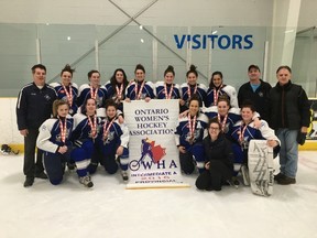 The Sudbury Lady Wolves intermediate team won provincial bronze on the weekend.
