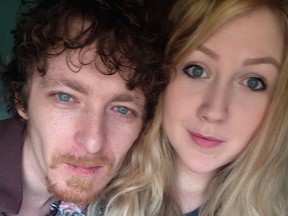 Curtis Jarvis of Sharbot Lake and Savannah Cheetham of the United Kingdom are finally together after Jarvis attempt to visit her ended with him being denied entry to Great Britain and sent back to Canada. (Supplied photo)