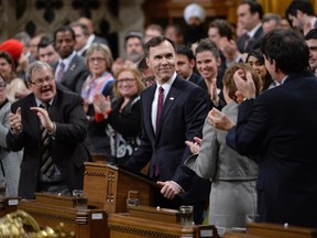 Minister of Finance Bill Morneau delivered the federal budget in the House of Commons on Parliament Hill in Ottawa on Wednesday.
(CANADIAN PRESS FILE PHOTO)
