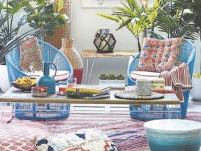 Spring into spring by creating your own tropical villa with Homesense accessories.