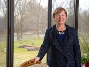 Carol Stephenson is being honoured at the inaugural BreciaLead awards April 7, recognizing wise female leaders.  (MIKE HENSEN, The London Free Press)