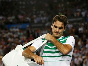 Roger Federer was unable to play his second-round match at the Miami Open on Friday because of a stomach virus. (Tyrone Siu/Reuters)