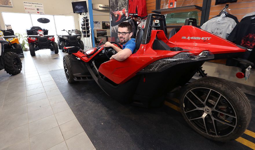 Polaris Slingshot debuts on Manitoba roads this spring | Winnipeg Sun