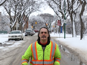 Byron Prince has suffered vision and brain damage from his years in the boxing ring. Photographed in the North End of Winnipeg on Thu., March 17, 2016.