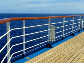 File photo of a cruise ship deck. (Fotolia)