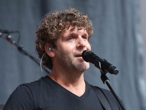 Billy Currington performs in New York City on June 12, 2015. (Rob Kim/Getty Images/AFP)