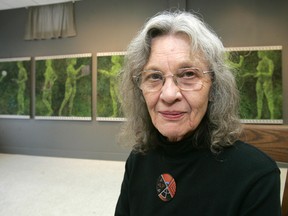London artist Bernice Vincent in 2008. (File photo)