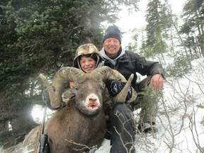 A 13-year-old boy from the Breton area shot the largest ram after winning a lottery bighorn sheep.