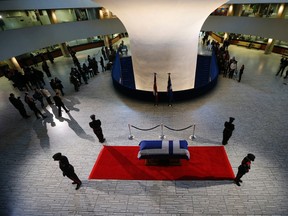 Day Two of the Rob Ford visitation at Toronto City Hall on Tuesday March 29, 2016. Michael Peake/Toronto Sun/Postmedia Network