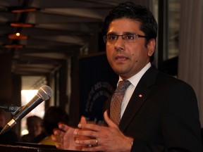 Ottawa Liberal MPP and cabinet minister Yasir Naqvi. Postmedia