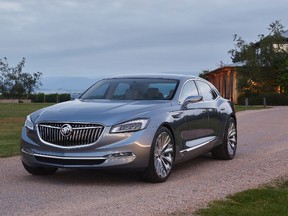 The Buick Avenir concept.