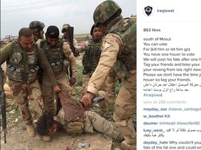 Instagram has pulled a page that let people vote on whether or not to execute ISIS terrorists.