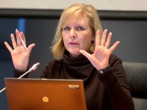 Gloucester-Southgate Coun. Diane Deans wouldn’t talk about the report’s recommendations but is expecting to hear plenty of feedback after it is released. Tony Caldwell/Postmedia