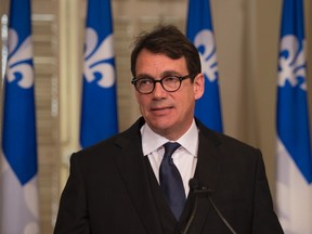 Quebec Opposition Leader Pierre-Karl Peladeau. (THE CANADIAN PRESS/Jacques Boissinot)