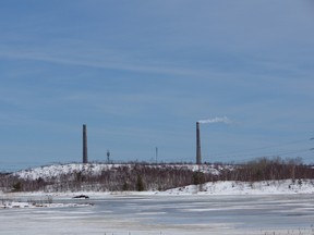 Coniston smelter site. (Sudbury Star file photo)