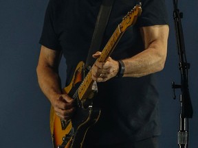 David Gilmour of Pink Floyd fame plays to a crowd of 13,000 at the ACC in Toronto Thursday, March 31, 2016. (Dave Thomas/Toronto Sun)