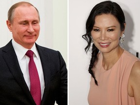 Russian President Vladimir Putin is rumoured to be dating Wendi Deng. (AP Photo/Andrew Harnik, Pool/REUTERS/Bobby Yip