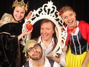 DuffleBag Theatre returns to Horizon Stage on April 9 to perform its comedic version of Snow White. - Photo supplied