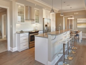 Cornell condo suite kitchen.