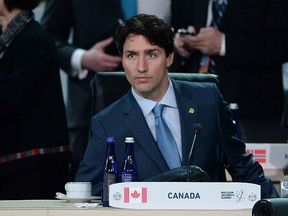 Prime Minister Justin Trudeau takes part in the opening plenary session during the Nuclear Security Summit in Washington, D.C., on Friday, April 1, 2016. THE CANADIAN PRESS/Sean Kilpatrick