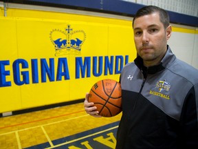 Rob Angione wants to be the program director and head coach of the girls? team at the Southwest Furfaro Academy, a proposed prep school for basketball based at Regina Mundi secondary school in London that hopes to play in the Ontario Scholastic Basketball Association starting in September. (MIKE HENSEN, The London Free Press)