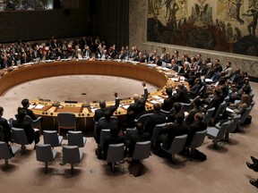 United Nations Security Council. File pic (REUTERS/Mike Segar)