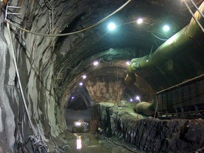 Rideau station excavation. City of Ottawa