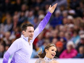 Sarnia native Michael Marinaro and partner Kirsten Moore-Towers earned eighth in pairs at the International Skating Union World Figure Skating Championships. The duo collected a total of 190.90 points through the short program and free skate events April 1-2 at TD Garden in Boston. Billie Weiss - ISU/ISU via Getty Images/Handout/Sarnia Observer/Postmedia Network