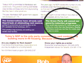 Green NDP pamphlet