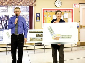 In December George Berry, lead architect on the project, and Sahra Nodge, Pincher Creek Foundation Chair, presented the final plans to the current residents of Crestview Lodge.