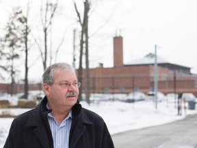 Warren (Smokey) Thomas, president of the Ontario Public Service Employees Union outside the Ottawa-Carleton Detention Centre in Ottawa, February 9, 2016.