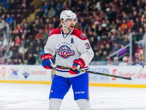 If it ends up as his final NHL game, John Scott says there is no better place for it than the Bell Centre with the Montreal Canadiens. (THE CANADIAN PRESS/Colin Peddle/St. John's IceCaps via AP)