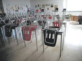 Many Vancouver classrooms could be closed forever. 
FILE PHOTO