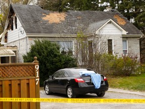 A deadly house fire in Whitby claimed the lives of three teens on April 29, 2012. (CHRIS DOUCETTE/TORONTO SUN)