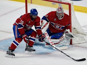 Montreal Canadiens goalie Carey Price will not make another appearance for the Montreal Canadiens this season, and neither will top defenceman P.K. Subban. (THE CANADIAN PRESS//Ryan Remiorz)