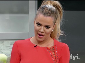 Khloe Kardashian on Kocktails With Khloe. (Handout photo)