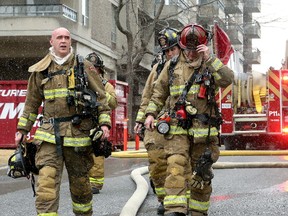 A fire on the 11th floor of a large condominium building at 195 Clearview caused a few streets to be closed nearby as more than a dozen emergency vehicles parked outside while many residents in two buildings were evacuated to the lobby or onto waiting OC Transpo buses as a precaution. However, Ottawa firefighters were able to contain the fire without injuries.