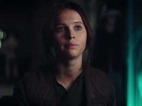 Felicity Jones in "Rogue One: A Star Wars Story."