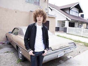 Francesco Yates will open for Hedley and Carly Rae Jepsen at the Rogers K-Rock Centre on April 14. (Supplied photo)
