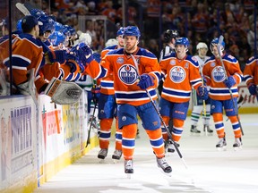 Taylor Hall says he expects the new arena to be a great place to play. (David Bloom)