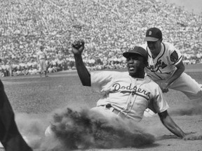 L.A. Dodgers great Jackie Robinson's history in baseball includes a small but important measure of Canadian content.