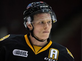 Jakob Chychrun has been named to Hockey Canada's pre-competition camp ahead of the under-18 world championships. The 18-year-old Sarnia Sting defenceman recently concluded his second Ontario Hockey League season. THE CANADIAN PRESS/Darryl Dyck