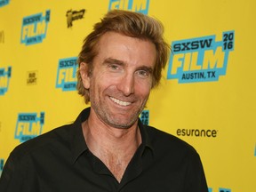 Sharlto Copley attends a screen for the film Hardcore Henry.
