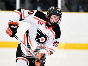 Tyler Weiss of the Don Mills Flyers. Photo by Aaron Bell/OHL Images