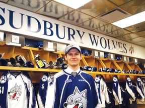 The Sudbury Wolves selected Owen Lalonde, of Windsor, as the second-overall pick in the OHL Priority Selection draft on Saturday April 9, 2016. John Lappa/Sudbury Star/Postmedia Network