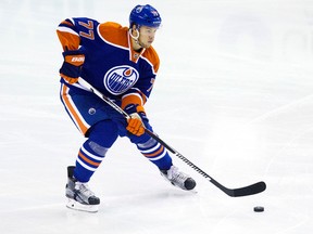 Oscar Klefbom was almost recovered from a hand injury at Christmas when an infection flared up in his foot, ultimately ending his season. (David Bloom)