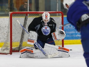 Laurent Brossoit was given an opportunity to establish himself with the Oilers this season. (Ian Kucerak)